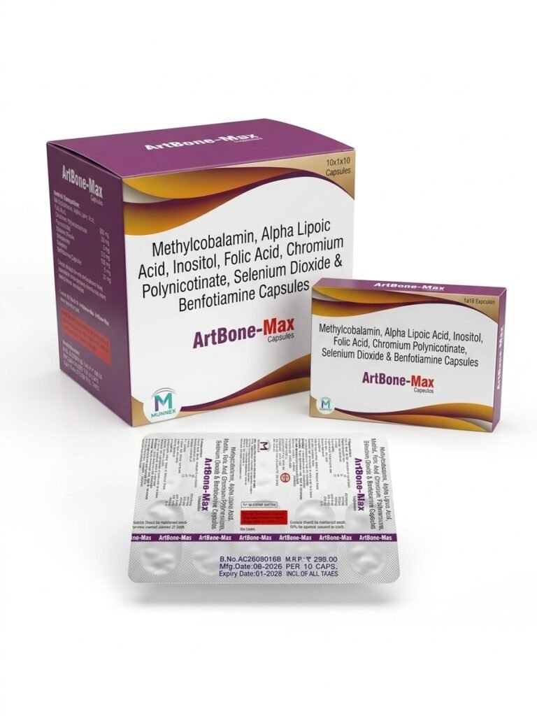 ArtBone-Max Capsules | Bone, Joint & Nerve Health Support | Medinka