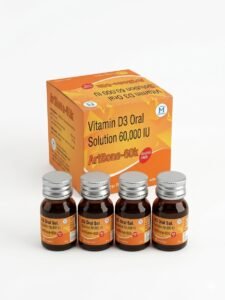 Artbone-60K | Vitamin D3 Oral Solution 60,000 IU | Medinka